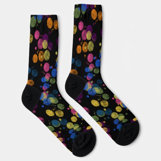 Paint Tropfens Socks Socken (Rechts)