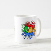 Paint Tube Smile Kaffeetasse (VorderseiteRechts)
