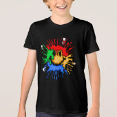 Paint Tube Smile Tri-Blend Shirt (Vorderseite)