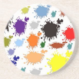 Paint-Untersetzer Getränkeuntersetzer