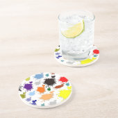 Paint-Untersetzer Getränkeuntersetzer (Seite)