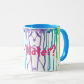 Paint Water? Rainbow Tropfens Tasse (VorderseiteRechts)