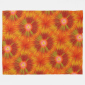 Paint Wave Wildblume 1 Fleece Blanket (Vorderseite (Horizontal))