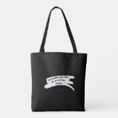 Paint Wide Peace Message Tasche (Rückseite)