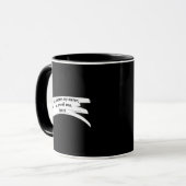 Paint Wide Peace Message Tasse (Vorderseite Links)