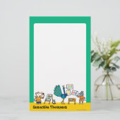 Paint with Maisy! Briefpapier (Stehend Vorderseite)