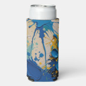 Paint with paws selters dosenkühler (Seltzer Rückseite)