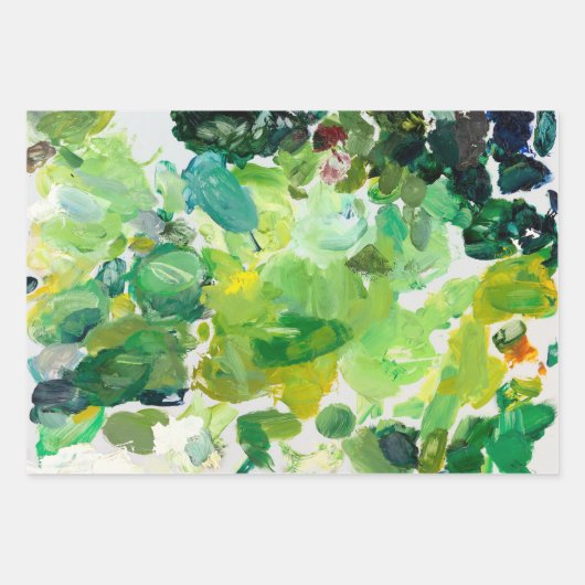 Paint Wrapping Paper Three Geschenkpapier Set (Vorderseite 3)