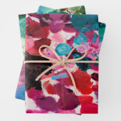 Paint Wrapping Paper Three Geschenkpapier Set (Beispiel)