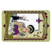 Paint your own Leinwand_A_4x6 Kühlschrank Magnet (Horizontal)