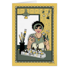 Paint your own Leinwand_C_Greeting card