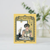 Paint your own Leinwand_C_ Postcard Postkarte (Stehend Vorderseite)