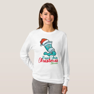 Paint Your Weihnachtsgeschichten individuell anpas T-Shirt