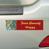 Paint Yourself Happy Autoaufkleber (Auf Auto)
