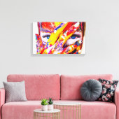 Paint | Zazzle_Growshop. Leinwanddruck (Insitu (Wohnzimmer))