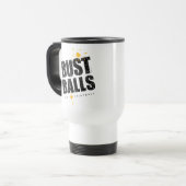 Paintball Bust Balls Reisebecher (Vorderseite Links)