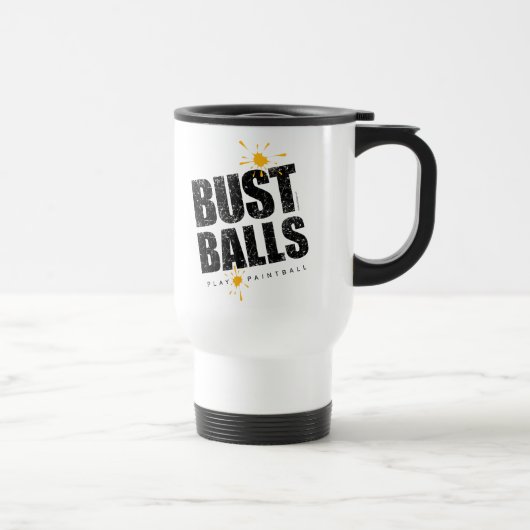 Paintball Bust Balls Reisebecher (Rechts)
