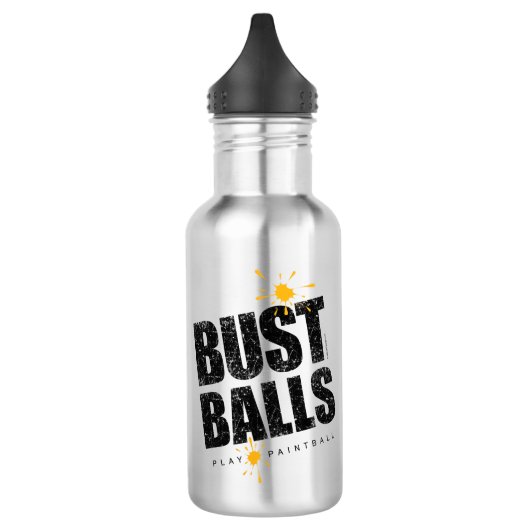 Paintball Bust Balls Trinkflasche (Links)