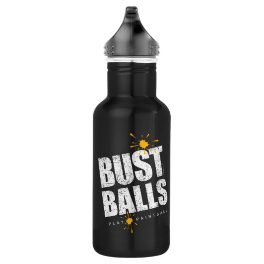 Paintball Bust Balls Trinkflasche (Rechts)