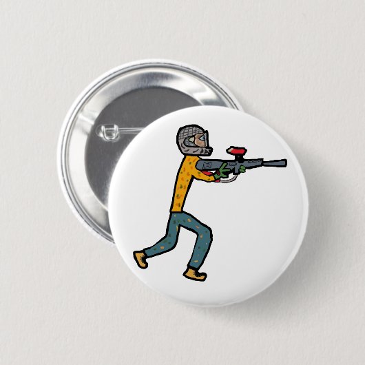Paintball Button (Vorne & Hinten)
