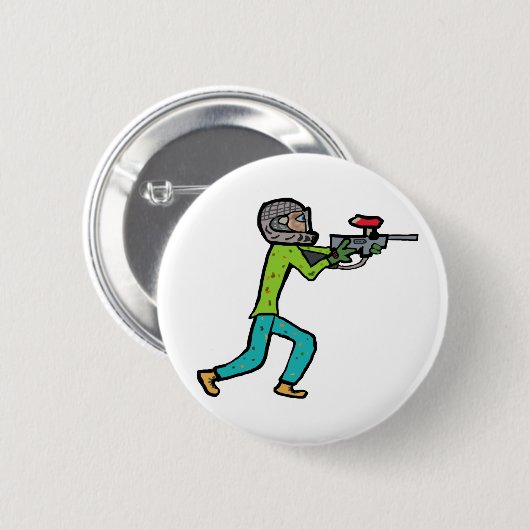 Paintball Button (Vorne & Hinten)