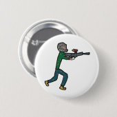 Paintball Button (Vorne & Hinten)
