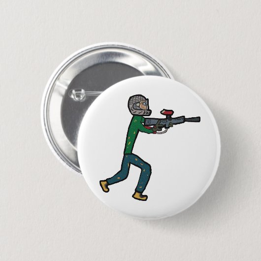 Paintball Button (Vorne & Hinten)