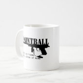 Paintball/Ein Staat des Geistes Kaffeetasse (Vorderseite Links)