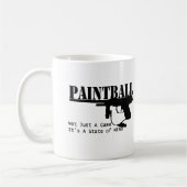 Paintball/Ein Staat des Geistes Kaffeetasse (Links)