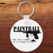 Paintball/Ein Staat des Geistes Schlüsselanhänger (Vorderseite)