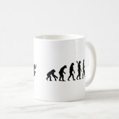 Paintball-Evolution Kaffeetasse (VorderseiteRechts)
