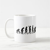 Paintball-Evolution Kaffeetasse (Links)