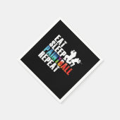 Paintball Farbpalette Paintball Player Geschenk Serviette (Ecke)