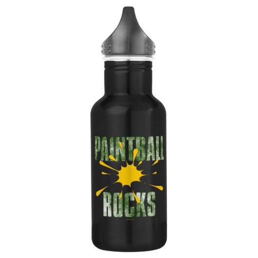Paintball-Felsen Edelstahlflasche (Links)