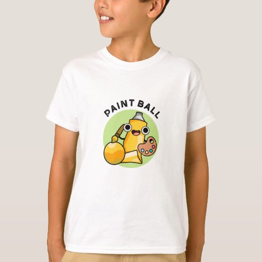 Paintball Funny Paint Pub T-Shirt (Vorderseite)