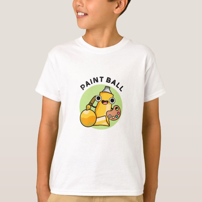 Paintball Funny Paint Pub T-Shirt (Vorderseite)