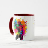 Paintball Gamer Farbgestaltung Tasse (Vorderseite Links)