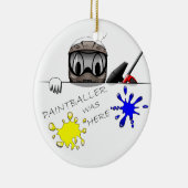 Paintball-Gang Keramik Ornament (Rechts)