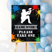 Paintball Geburtstag Spritzer Teen Boys Lieblingsz Poster