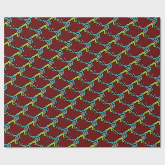 Paintball Geschenkpapier (Flach)