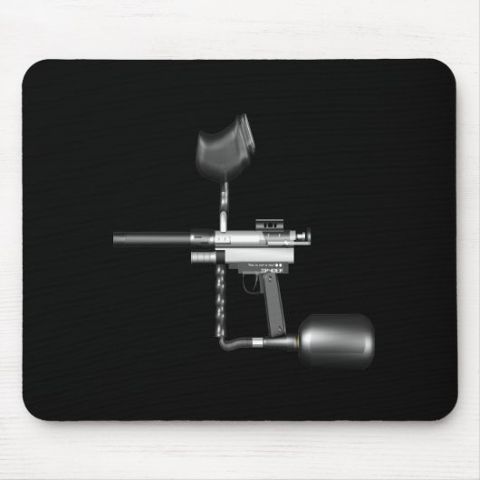 Paintball-Gewehr Mousepad (Vorne)