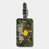 Paintball got Schweißnähte? Gepäckanhänger (Vorderseite vertikal)