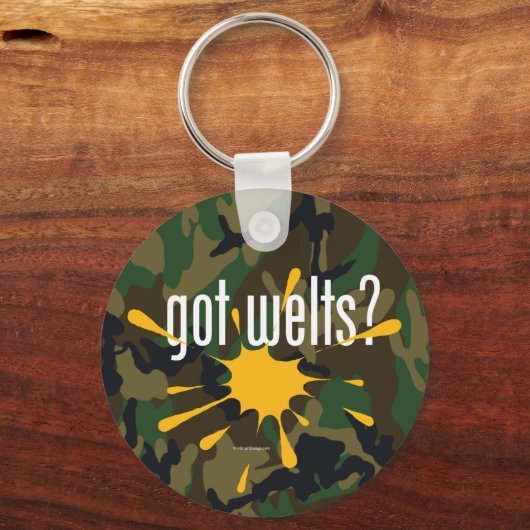 Paintball got Schweißnähte? Schlüsselanhänger (Vorderseite)