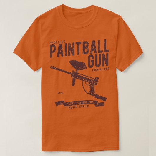 Paintball Gun T-Shirt (Design vorne)