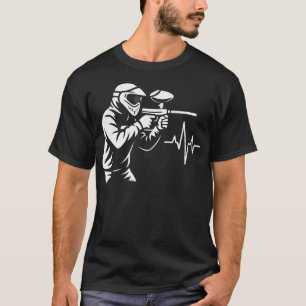Paintball Herzschlag - Sportschießen T-Shirt