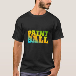 Paintball in Naturfarben T-Shirt