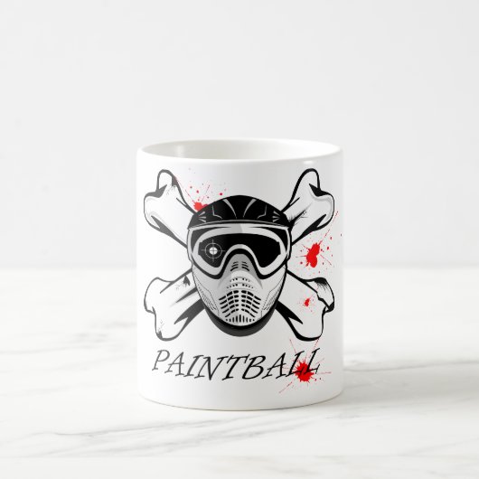Paintball Kaffeetasse (Mittel)