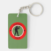 Paintball-Kampf Schlüsselanhänger (Rückseite)