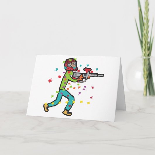 Paintball Karte (Vorderseite)