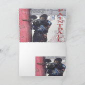 Paintball-Karte Karte (Innenseite)